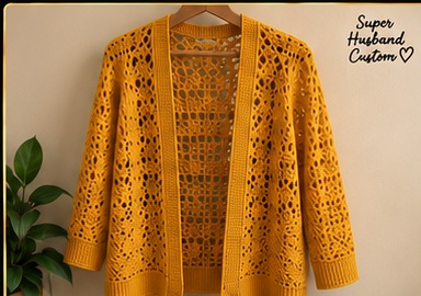 Lace Crochet Cardigan